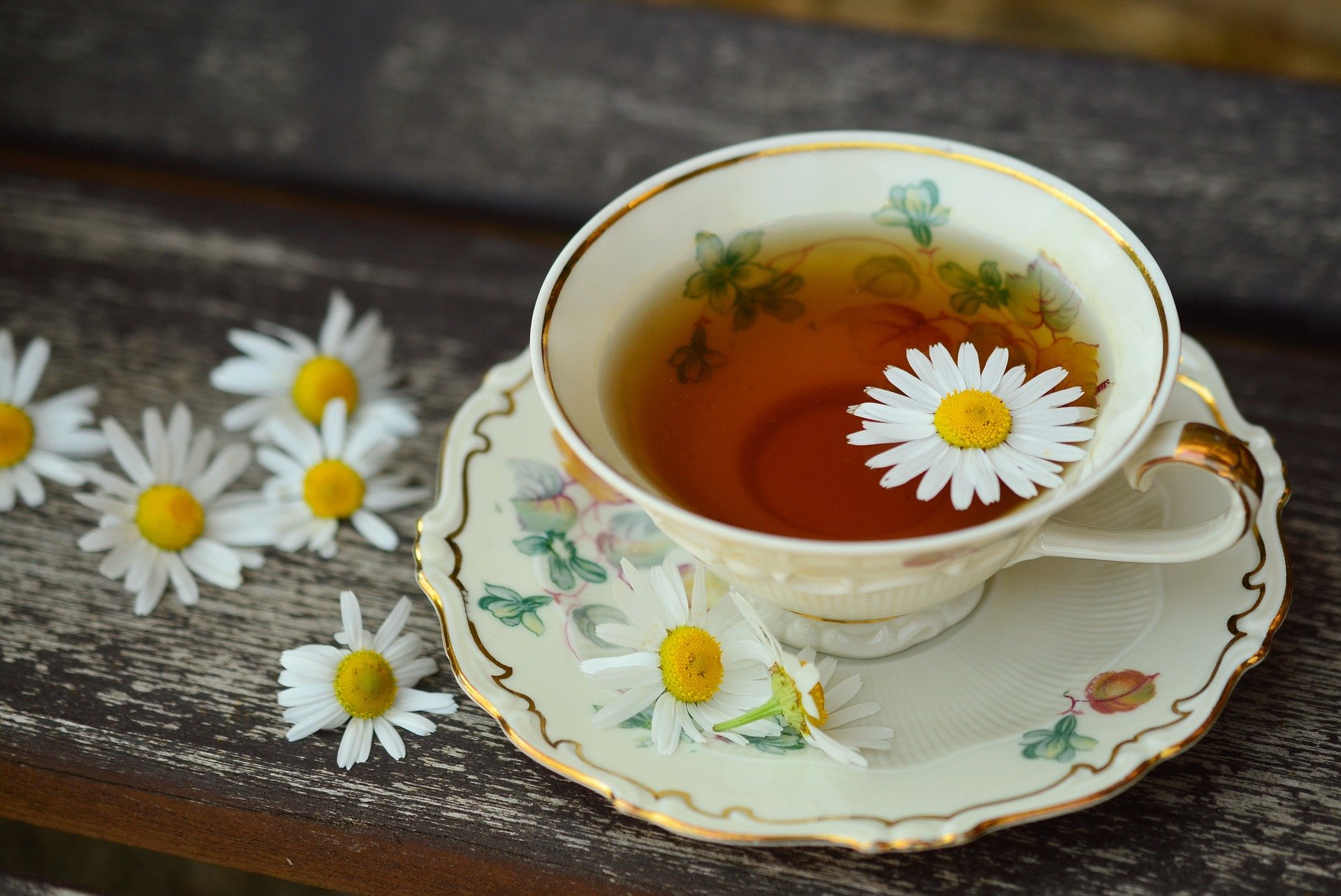 مشروب شاي بابونج لتقليل الام الدورة الشهرية 
